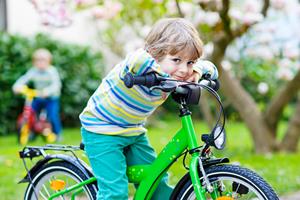 kind op fiets